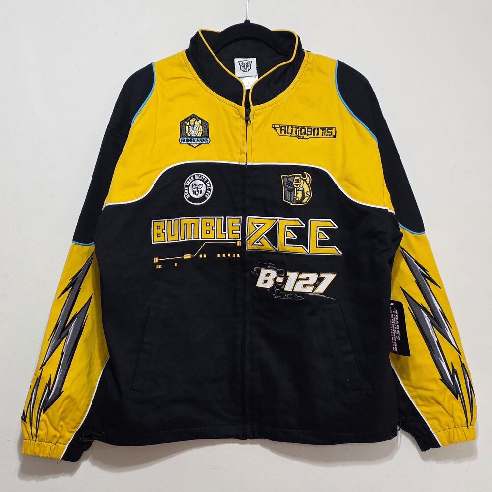 Transformers Bumblebee Racing Jacket Unisex Size 2XL New